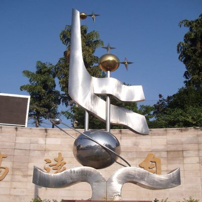公共藝術(shù)不銹鋼雕塑設(shè)計中觀念的運用