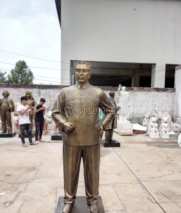 周恩來銅雕 (3)雕塑