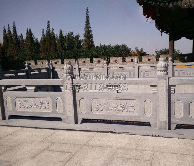 園林仿古石欄板景觀石雕 (2)雕塑