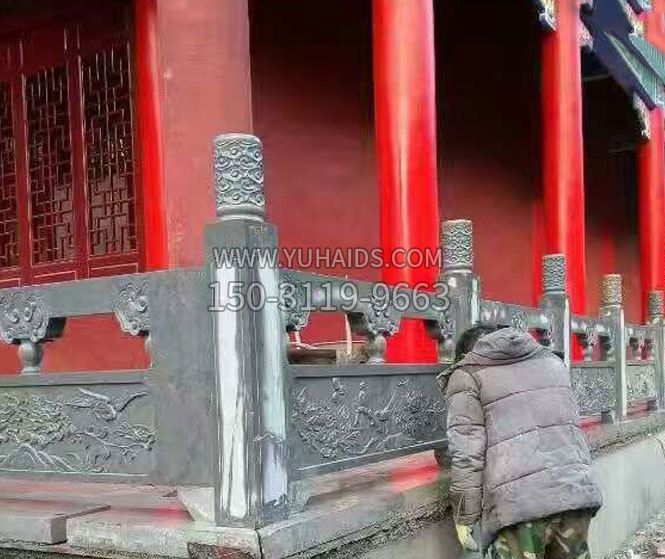 園林仿古石欄板景觀石雕 (9)雕塑