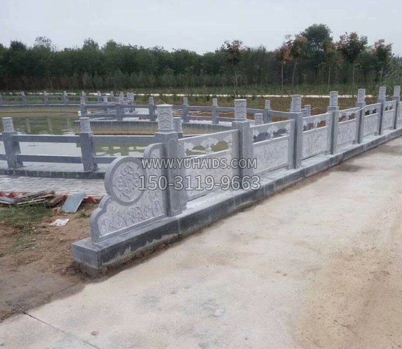 園林仿古石欄板景觀(guān)石雕 (11)雕塑