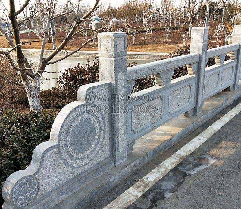 園林仿古石欄板景觀石雕_1雕塑