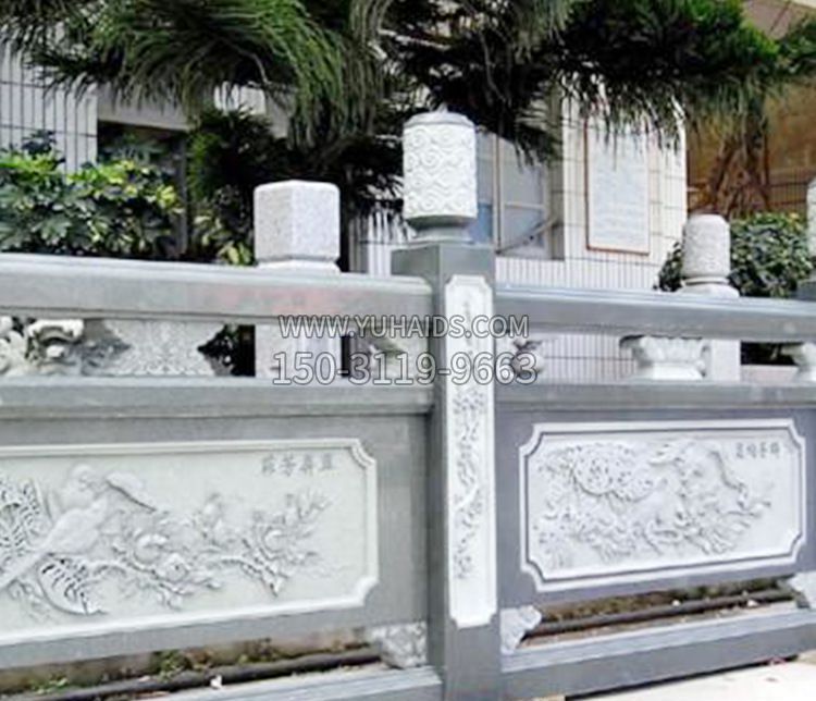 園林仿古石欄板石浮雕石雕 (2)雕塑