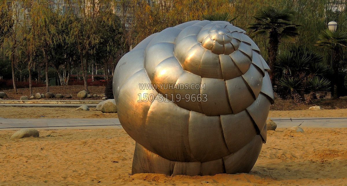 園林海螺景觀銅雕雕塑