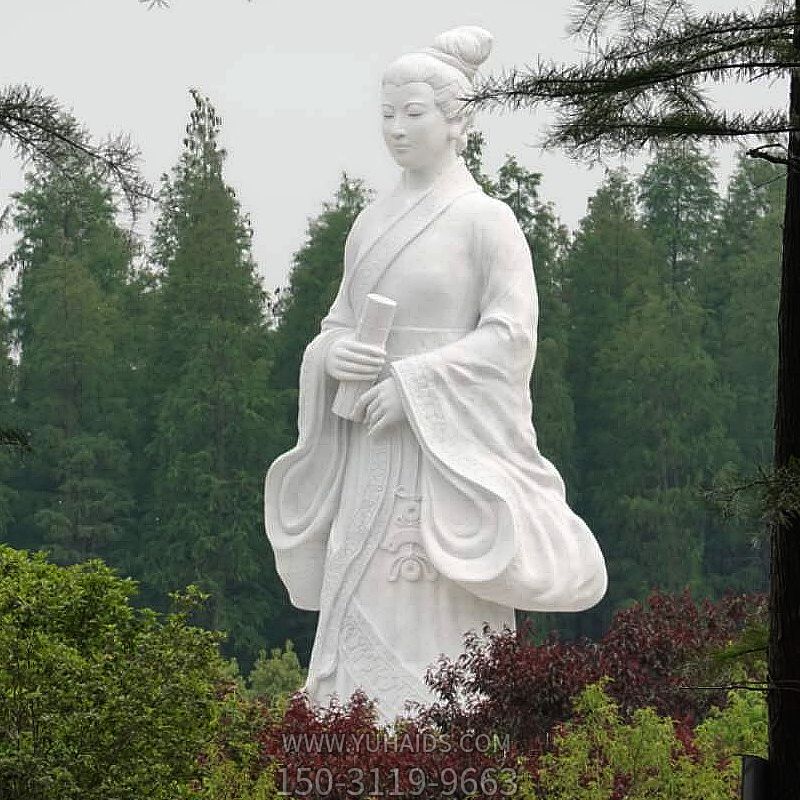 息夫人漢白玉石雕中國古代女性雕塑