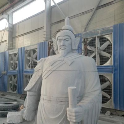 大理石石雕戶外將軍戰(zhàn)士古代人物景觀