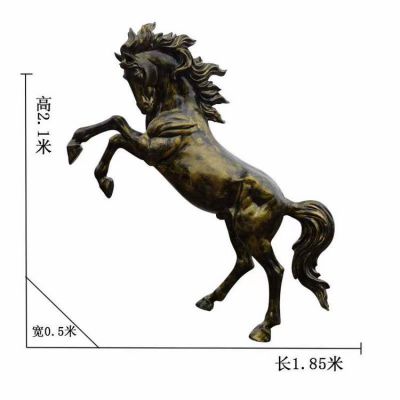 玻璃鋼歐式馬車動物商業(yè)街廣場景觀雕塑