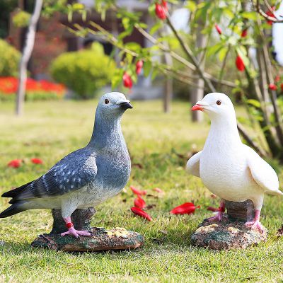 公園廣場(chǎng)彩繪玻璃鋼工藝裝飾品擺件