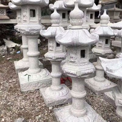 花崗巖石雕燈，中國傳統(tǒng)古建照明燈籠