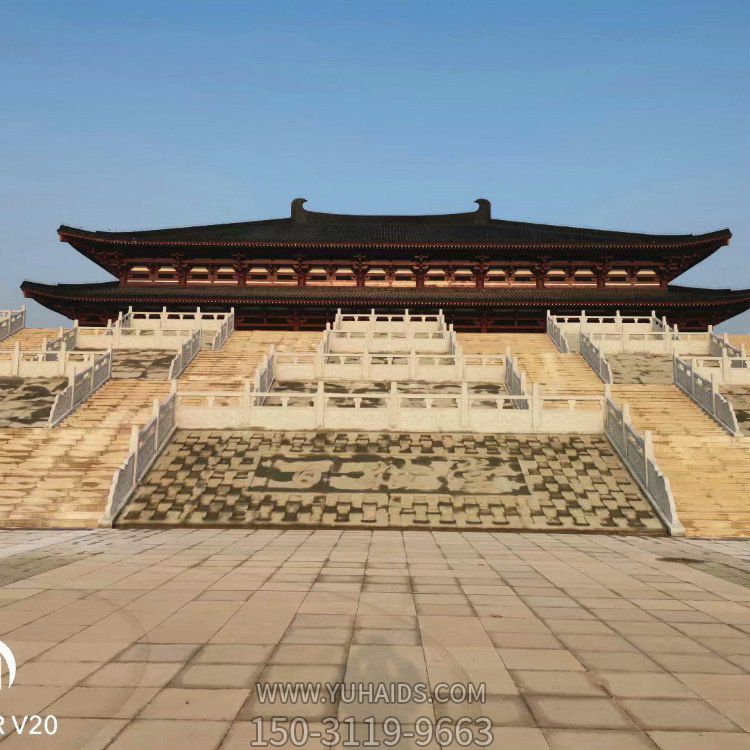 故宮河道仿古石雕園林欄桿欄板雕塑