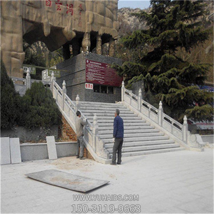 戶(hù)外園林景觀樓梯護(hù)欄雕塑